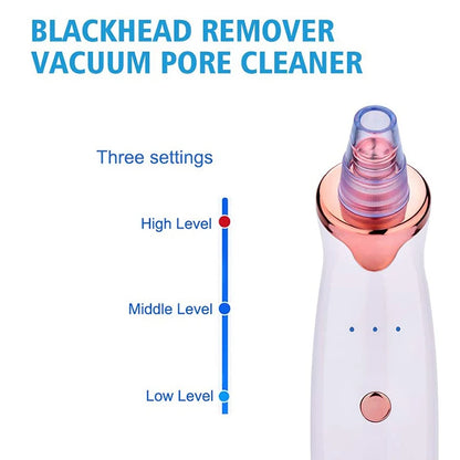 Blackhead Remover Diamond Dermabrasion Nose Vacuum Pore